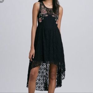 Free People Russian Nesting doll high-low lace